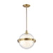 Hudson Valley 6514-AGB Northport One Light Pendant, Aged Brass Alternate Image.jpg