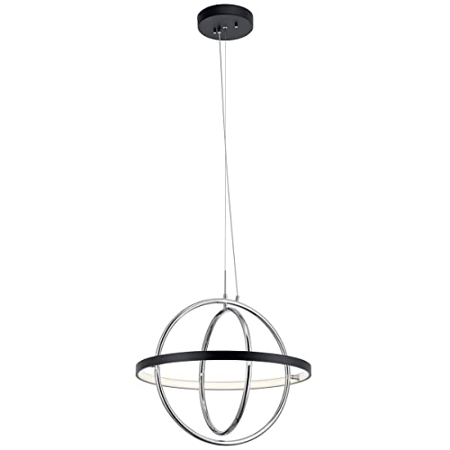 Kichler 84161 Arvo LED Chandelier, Matte Black Alternate Image.jpg