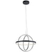 Kichler 84161 Arvo LED Chandelier, Matte Black Alternate Image.jpg