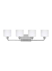 Generation Lighting 4428804EN3-05 Canfield Four Light Wall / Bath, Chrome Alternate Image.jpg