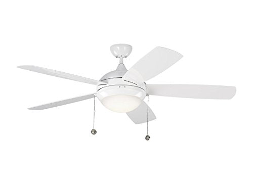 Generation Lighting 5DIW52WHD Discus 52"Ceiling Fan, White Alternate Image.jpg