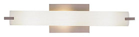 George Kovacs P5044-084 Tube Three Light Wall Lamp, Brushed Nickel Alternate Image.jpg