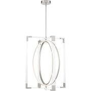 George Kovacs P2266-084-L Double Take LED Pendant, Brushed Nickel Alternate Image.jpg