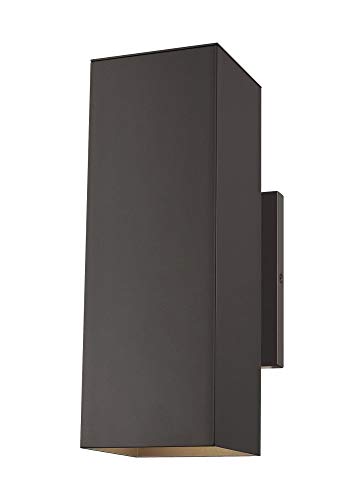 Visual Comfort Studio 8631702EN3-10 Pohl Two Light Outdoor Wall Lantern, Bronze Alternate Image.jpg