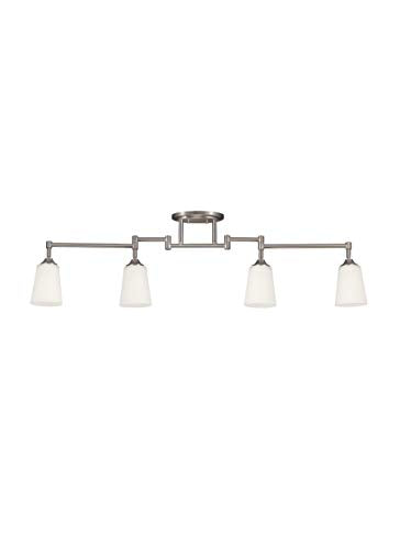 Generation Lighting 2530404EN3-962 Track Lighting Four Light Track Lighting Kit, Brushed Nickel Alternate Image.jpg