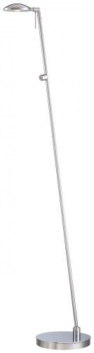 George Kovacs P4334-077 George's Reading Room LED Floor Lamp, Chrome Alternate Image.jpg