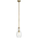 Kichler 42456NBR Everly One Light Mini Pendant, Natural Brass Alternate Image.jpg