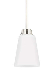 Generation Lighting 6115201EN3-962 Kerrville One Light Mini-Pendant, Brushed Nickel Alternate Image.jpg