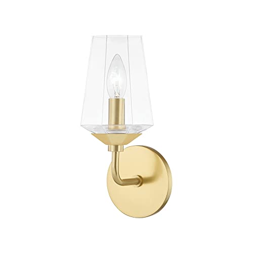 Mitzi H420301-AGB Kayla One Light Bath Bracket, Aged Brass Alternate Image.jpg