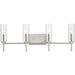 Progress P300359-009 Elara Collection Four-Light New Traditional Brushed Nickel Clear Glass Bath Vanity Light Alternate Image.jpg