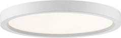 Quoizel OST1711W Outskirts LED Flush Mount, White Lustre Alternate Image.jpg