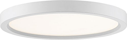 Quoizel OST1711W Outskirts LED Flush Mount, White Lustre Alternate Image.jpg