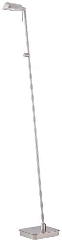 George Kovacs P4344-084 George's Reading Room LED Floor Lamp, Brushed Nickel Alternate Image.jpg