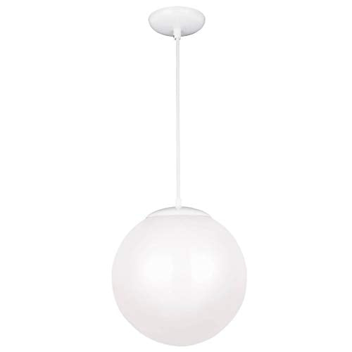 Visual Comfort Studio 6024-15 Leo - Hanging Globe One Light Pendant, White Alternate Image.jpg