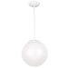 Visual Comfort Studio 6024-15 Leo - Hanging Globe One Light Pendant, White Alternate Image.jpg