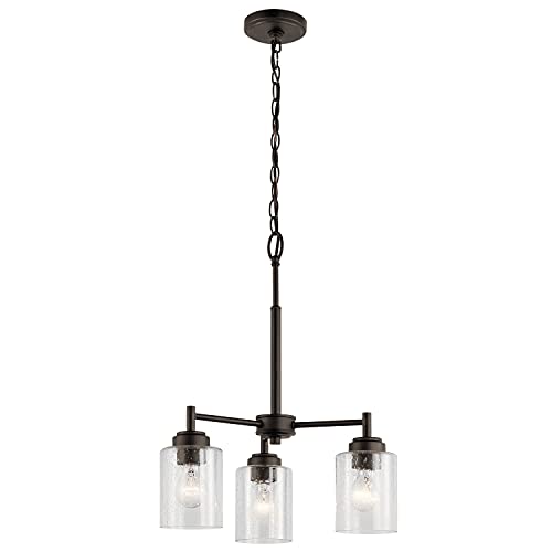 Kichler 44029OZ Winslow Three Light Mini Chandelier, Olde Bronze Alternate Image 2.jpg