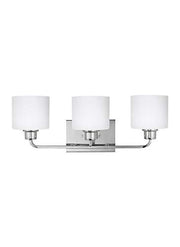 Generation Lighting 4428803EN3-05 Canfield Three Light Wall / Bath, Chrome Alternate Image.jpg