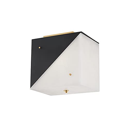 Hudson Valley KBS1351503-AGB Ratio Three Light Flush Mount, Aged Brass Alternate Image.jpg