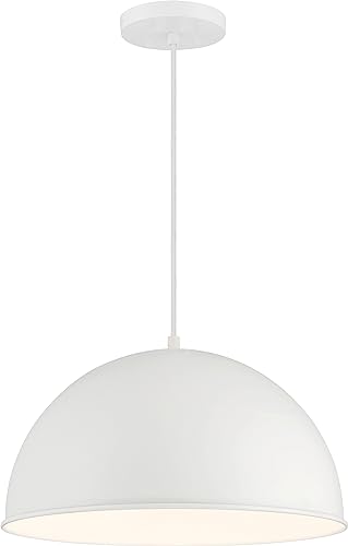 Minka-Lavery 6203-44 Vantage Pendants One Light Hanging Lantern, White Alternate Image.jpg