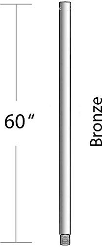 Visual Comfort Fan DR48BZ Universal Downrod, Bronze Alternate Image.jpg