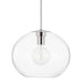 Mitzi H270701XL-PN Margot One Light Pendant, Polished Nickel Alternate Image.jpg