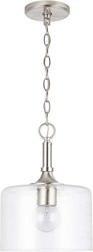 Capital Lighting 339311BN Carter One Light Pendant, Brushed Nickel Alternate Image 4.jpg