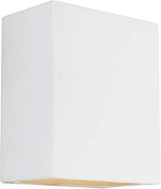 Generation Lighting 8304801-714 Paintable Ceramic Sconces One Light Outdoor Wall Lantern, Unfinished Ceramic Alternate Image.jpg