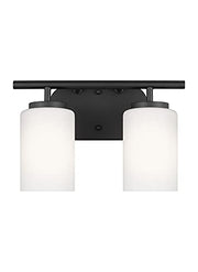 Generation Lighting 41161EN3-112 Oslo Two Light Wall / Bath, Midnight Black Alternate Image.jpg