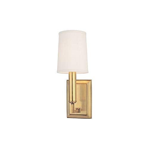 Hudson Valley 811-AGB Clinton One Light Wall Sconce, Aged Brass Alternate Image.jpg