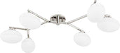 Hudson Valley 5541-PN Wagner Six Light Semi Flush Mount, Polished Nickel Alternate Image.jpg