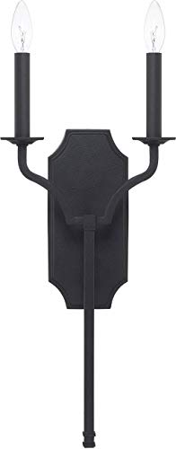 Capital Lighting 619821BI Ravenwood Two Light Wall Sconce, Black Iron Alternate Image.jpg