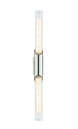 Hudson Valley 2142-PN Pylon Two Light Wall Sconce, Polished Nickel Alternate Image.jpg