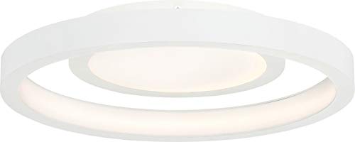 George Kovacs P2015-044-L Knock Out LED Flush Mount, White Alternate Image.jpg