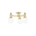 Mitzi H419603-AGB Bryce Three Light Semi Flush Mount, Aged Brass Alternate Image.jpg