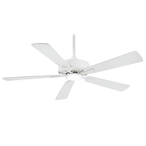 Minka-Aire F556L-WHF Contractor LED 52" Ceiling Fan, Flat White Alternate Image.jpg