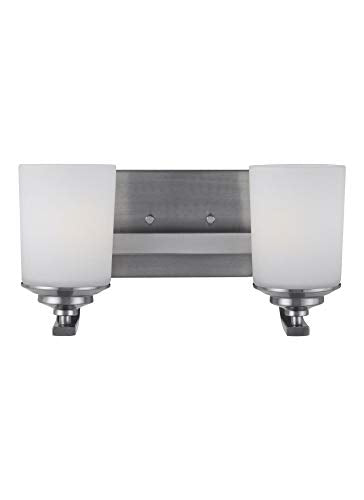 Generation Lighting 4430702EN3-962 Kemal Two Light Wall / Bath, Brushed Nickel Alternate Image.jpg