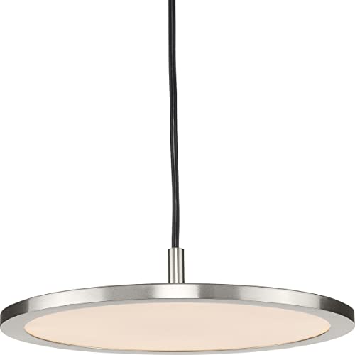 Progress P500366-009-30 Everlume LED Collection Modern Brushed Nickel Pendant Alternate Image.jpg