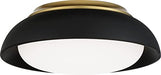 Minka-Lavery 718-661-L LED Flush Mount, Coal W/Honey Gold Highlight Alternate Image.jpg