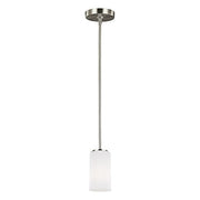 Generation Lighting 6124601-962 Alturas One Light Mini-Pendant, Brushed Nickel Alternate Image.jpg