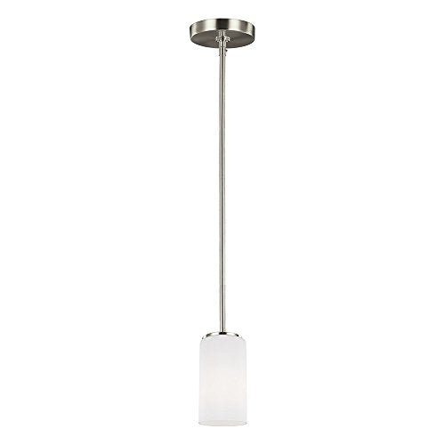 Generation Lighting 6124601-962 Alturas One Light Mini-Pendant, Brushed Nickel Alternate Image.jpg