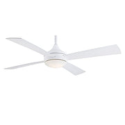 Minka-Aire F523L-WHF Aluma Wet LED 52" Ceiling Fan, Flat White Alternate Image.jpg