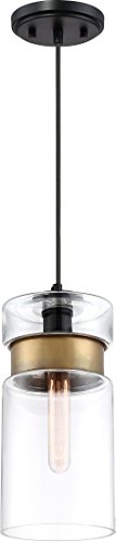 Quoizel GTG1506K Gathering One Light Mini Pendant, Mystic Black Alternate Image 4.jpg