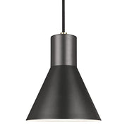 Generation Lighting 6141301EN3-848 Towner One Light Mini-Pendant, Satin Brass Alternate Image.jpg