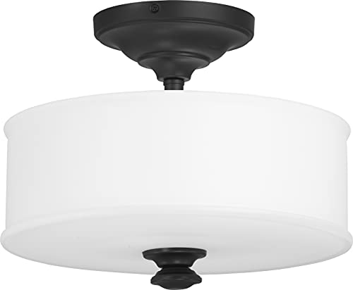 Minka-Lavery 4172-66A Harbour Point Two Light Semi Flush Mount, Coal Alternate Image.jpg