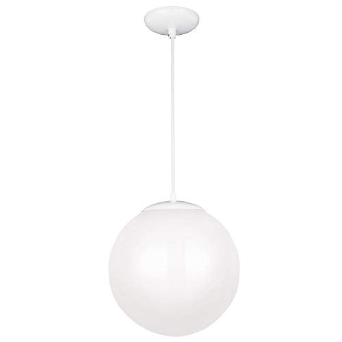 Visual Comfort Studio 6020-15 Leo - Hanging Globe One Light Pendant, White Alternate Image.jpg