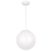 Visual Comfort Studio 6020-15 Leo - Hanging Globe One Light Pendant, White Alternate Image.jpg