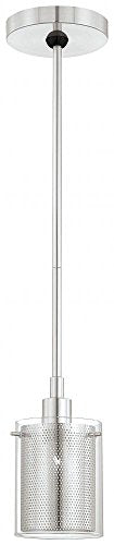George Kovacs P960-077 Grid One Light Mini Pendant, Chrome Alternate Image.jpg