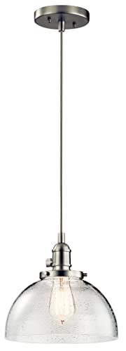 Kichler 43853NI Avery One Light Mini Pendant, Brushed Nickel Alternate Image.jpg