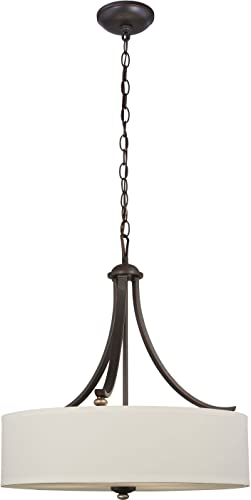 Minka-Lavery 3287-589 Shadowglen Three Light Pendant, Lathan Bronze With Gold Highlights Alternate Image.jpg