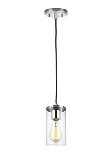 Visual Comfort Studio 6190301EN7-05 Zire One Light Mini-Pendant, Chrome Alternate Image.jpg